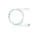 Preview: USB A to Lightning cable, white, DINIC box with Euro hole, 0.5m